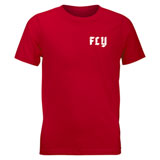 Fly Racing Youth Moto Mind T-Shirt Red