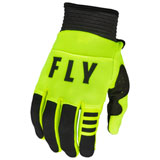 Fly Racing Youth F-16 Gloves 2023 Hi-Vis/Black
