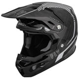 Fly Racing Formula Carbon Tracer Helmet Silver/Black