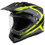 Fly Racing Trekker Pulse Helmet Black/Hi-Vis