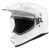 Fly Racing Trekker Solid Helmet White