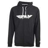 Fly Racing Corporate Zip-Up Hooded Sweatshirt Black