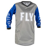 Fly Racing Youth F-16 Jersey 2023 Grey/Blue