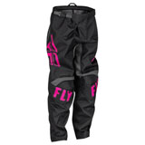 Fly Racing Youth F-16 Pant 2023 Black/Pink