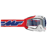 FMF PowerBomb Goggle US of A Frame/Clear Lens