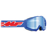 FMF Youth PowerBomb Goggle Rocket Blue Frame/Blue Mirror Lens