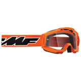 FMF Youth PowerBomb Goggle Rocket Orange Frame/Clear Lens