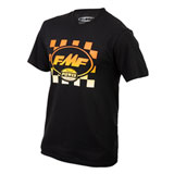 FMF RM Faded Checkers T-Shirt Black