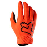Fox Racing Airline Gloves 2023 Fluorescent Orange