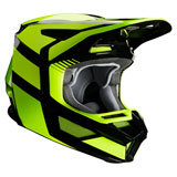 Fox Racing Youth V2 Hayl Helmet Fluorescent Yellow