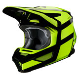 Fox Racing Youth V2 Hayl Helmet Fluorescent Yellow