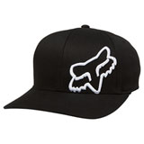 Fox Racing Youth Flex 45 Flexfit Hat Black/White
