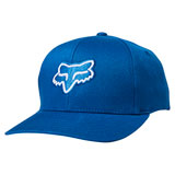Fox Racing Youth Legacy Flexfit Hat Royal Blue