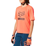 Fox Racing Youth Ranger MTB Short Sleeve Jersey Atomic Punch