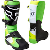 Fox Racing Comp Boots 2022 Green/Yellow