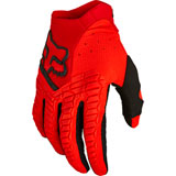 Fox Racing Pawtector Gloves Fluorescent Red