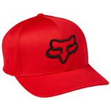 Fox Racing Lithotype 2.0 Flexfit Hat Flame Red