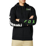Fox Racing Kawasaki Zip-Up Hooded Sweatshirt Black