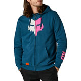 Fox Racing Peril Sasquatch Zip-Up Hooded Sweatshirt Dark Indigo