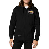 Fox Racing Pro Circuit Zip-Up Hooded Sweatshirt Black