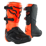 Fox Racing Youth Comp Boots 2023 Flo Orange
