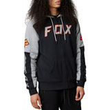 Fox Racing Leed Sasquatch Zip-Up Hooded Sweatshirt Black