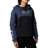Fox Racing Ryaktr Sasquatch Zip-Up Hooded Sweatshirt Deep Cobalt