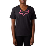Fox Racing Women's Boundary T-Shirt Black/Pink