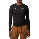 Fox Racing Women's Absolute Long Sleeve Tech T-Shirt Black