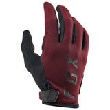 Fox Racing Ranger Gel MTB Gloves Dark Maroon