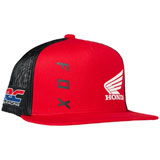 Fox Racing Youth X Honda Snapback Hat 2023 Flame Red