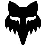 Fox Racing Fox Head Sticker Black