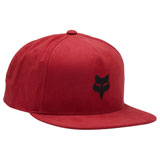 Fox Racing Fox Head Snapback Hat Flame Red