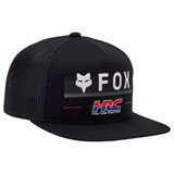 Fox Racing X Honda Snapback Hat Black