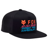 Fox Racing X Pro Circuit Snapback Hat Black