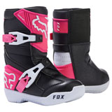 Fox Racing Kids Comp Boots Black/Pink