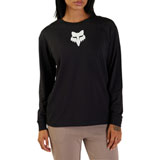 Fox Racing Women's Fox Head Long Sleeve T-Shirt Black