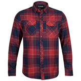 Fox Racing Traildust Flannel Shirt Scarlet