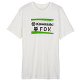 Fox Racing X Kawasaki Premium T-Shirt Optic White