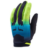 Fox Racing Girl's Youth 180 Flora Gloves Black/Yellow