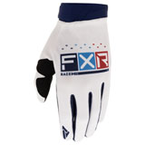 FXR Racing Reflex Gloves 2022 White/Navy