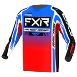 FXR Racing Clutch Pro Jersey Blue/Red/White
