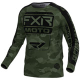 FXR Racing Clutch Jersey Camo/Black