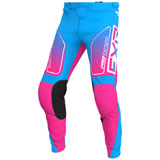 FXR Racing Clutch Pant Cyan/E-Pink