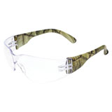 Global Vision Rider Sunglasses Forest Camo Frame/Clear Lens