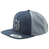 Husqvarna Authentic Flat Snapback Hat Blue