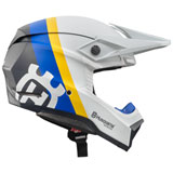 Husqvarna Moto-10 Spherical Heritage LE MIPS Helmet White/Blue