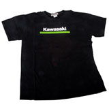 Kawasaki Youth 3 Green Lines T-Shirt Black