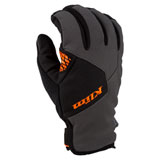 Klim Inversion Insulated Gloves Asphalt/Strike Orange