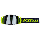 Klim Edge Off-Road Goggle Focus Navy Blue Hi-Vis Frame/Dark Smoke Silver Mirror Lens